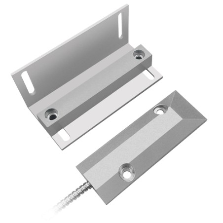 Magnetic contact - Suitable for metal installation - High performance reed technology - 2 wire connection system - Resistant