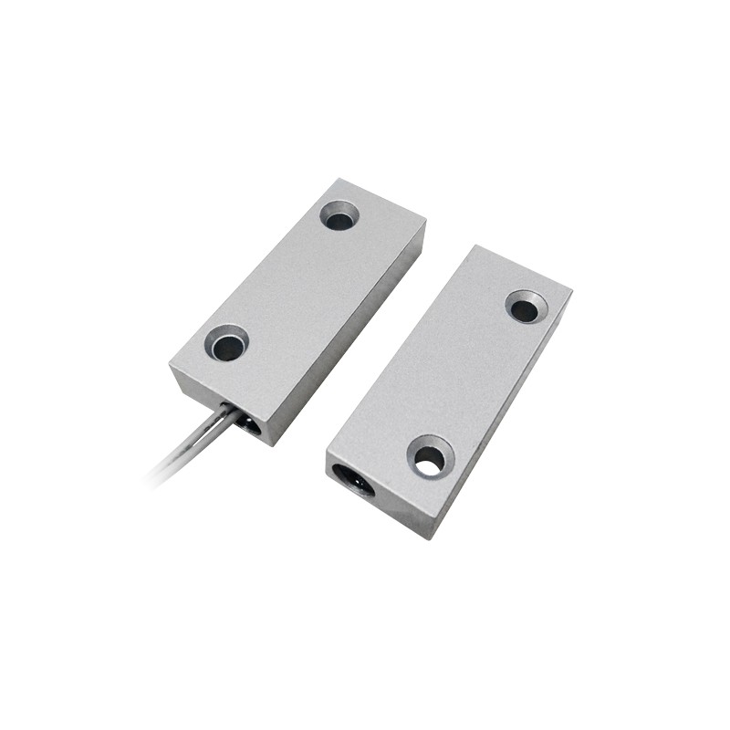 Magnetic contact - Suitable for metal installation - High performance reed technology - 2 wire connection system - Resistant