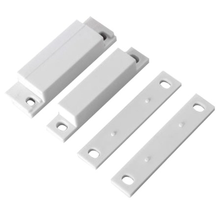 Magnetic contact - Suitable for installation in wood - Reed technology - Connection system via terminal - Resistance to