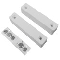 Magnetic contact - Suitable for installation in wood - Reed technology - Connection system via [ VAR%] connectors - Resistance