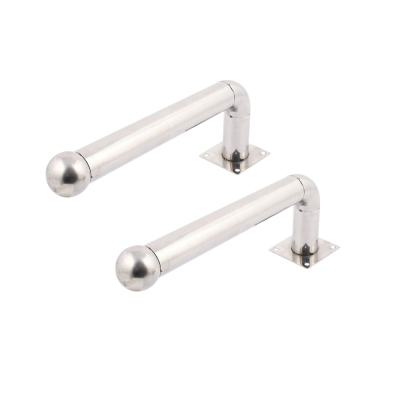 Light barrier bracket model L, stainless steel, 2 pieces, 30cm - ALF-30L - 1