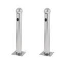 Light barrier bracket/post, stainless steel, 2 pieces, 30cm - ALF-30T - 1