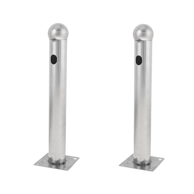 Light barrier bracket/post, stainless steel, 2 pieces, 30cm - ALF-30T - 1