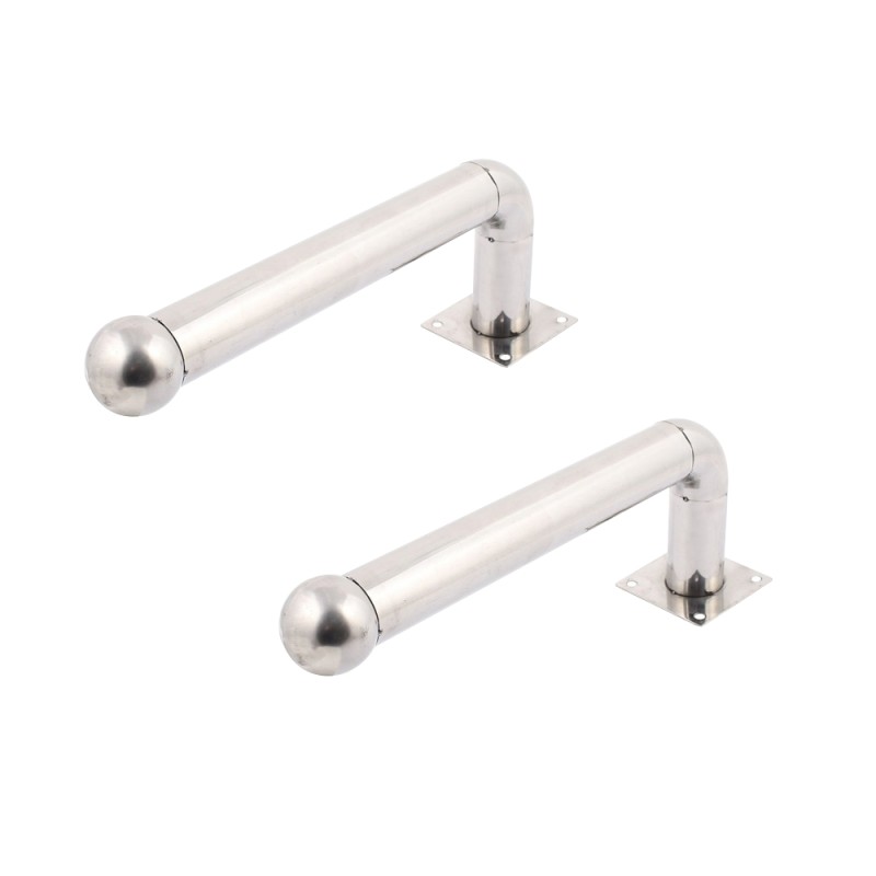 Light barrier bracket model L, stainless steel, 2 pieces, 50cm - ALF-50L - 1