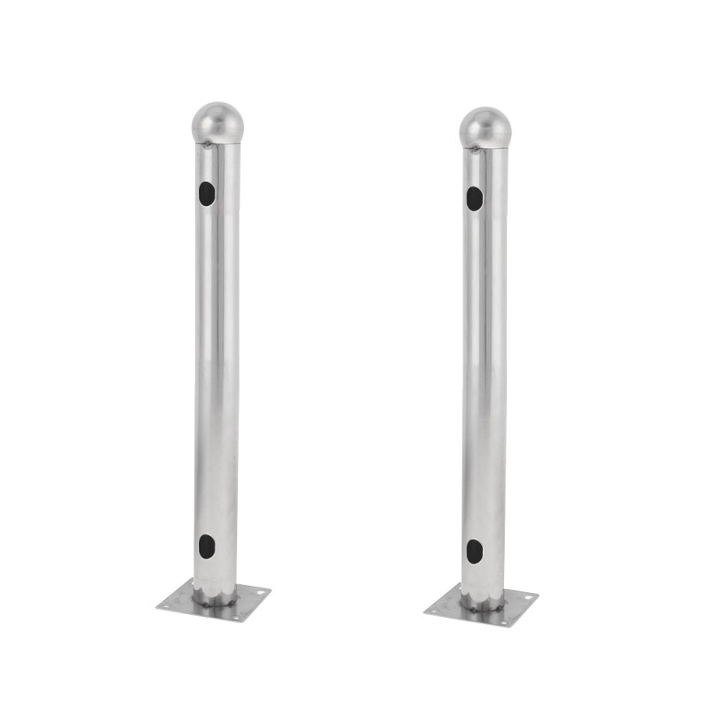 Light barrier bracket/post, stainless steel, 2 pieces, 50cm - ALF-50T - 1