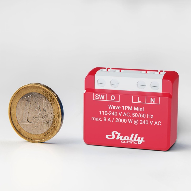 Shelly · Unterputz · "Wave 1PM Mini" · Relais · max. A · 1 Kanal · Z-Wave - 227561 - 7
