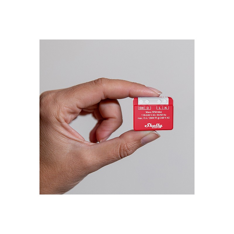 Shelly · Unterputz · "Wave 1PM Mini" · Relais · max. A · 1 Kanal · Z-Wave - 227561 - 8