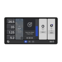 Shelly · Unterputz · "Wall Display x2" schwarz - 240222 - 1