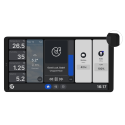 Shelly · Unterputz · "Wall Display x2" schwarz - 240222 - 2