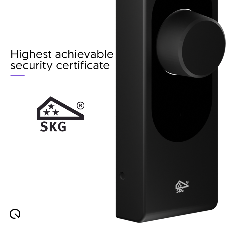 Shelly · "LOQED Touch Smart Lock black" Smart door lock - 240745 - 4