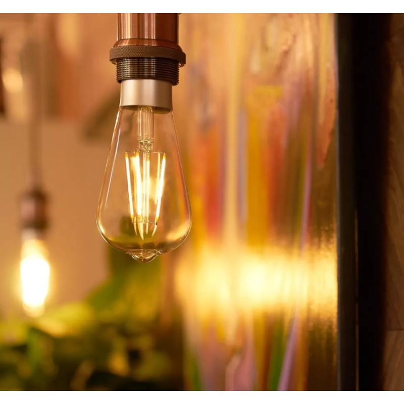 Shelly · Plug & Play · "Vintage ST64 E27" · LED Lampe · WLAN - 183273 - 9