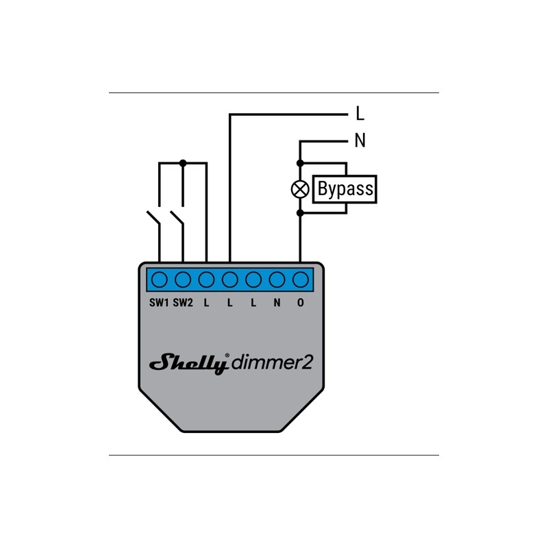 Shelly · Flush-mounted accessories · "Bypass" · for relays - 192220 - 10