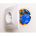Shelly · flush-mounted · "Plus 1" · relay · max 16A · 1 channel · WLAN · BT - 201817 - 6