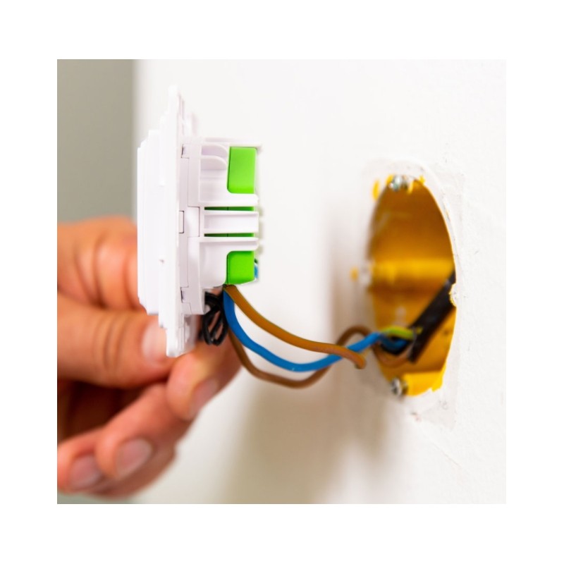 Shelly · Unterputz Zubehör · "Wall Switch 1" · Wandtaster · 1-fach · Weiß - 206435 - 7