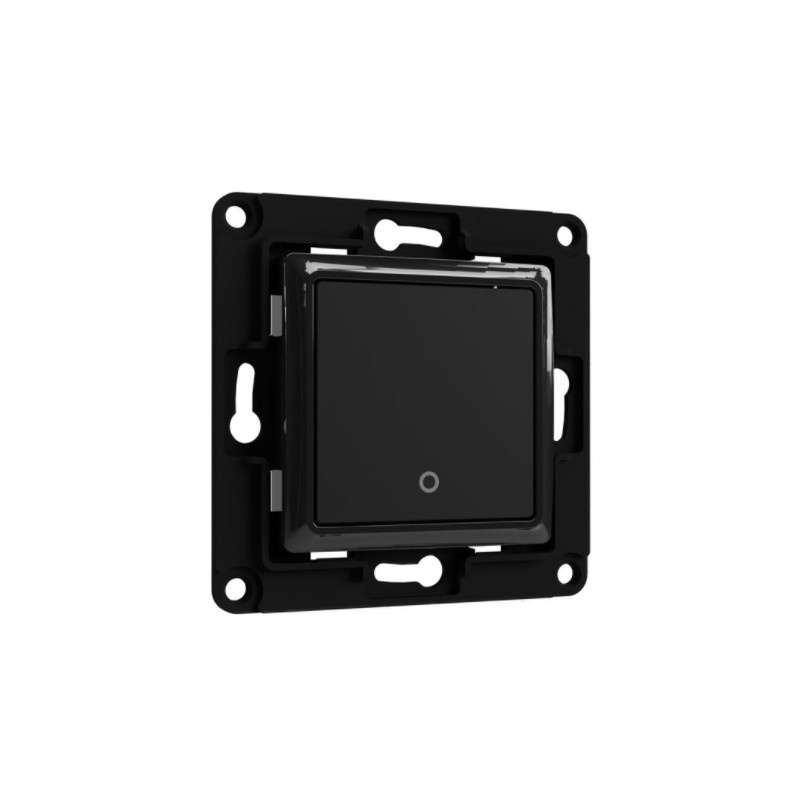Shelly · Flush-mounted accessories · "Wall Switch 1" · Wall switch · 1-way · Black - 206436 - 6