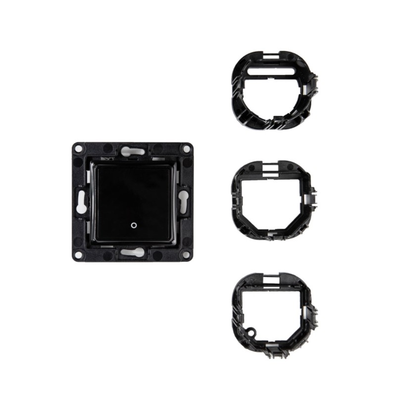 Shelly · Flush-mounted accessories · "Wall Switch 1" · Wall switch · 1-way · Black - 206436 - 7