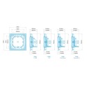 Shelly · Flush-mounted accessories · "Wall Switch 1" · Wall switch · 1-way · Black - 206436 - 10