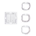Shelly · Unterputz Zubehör · "Wall Switch 2" · Wandtaster · 2-fach · Weiß - 206437 - 6