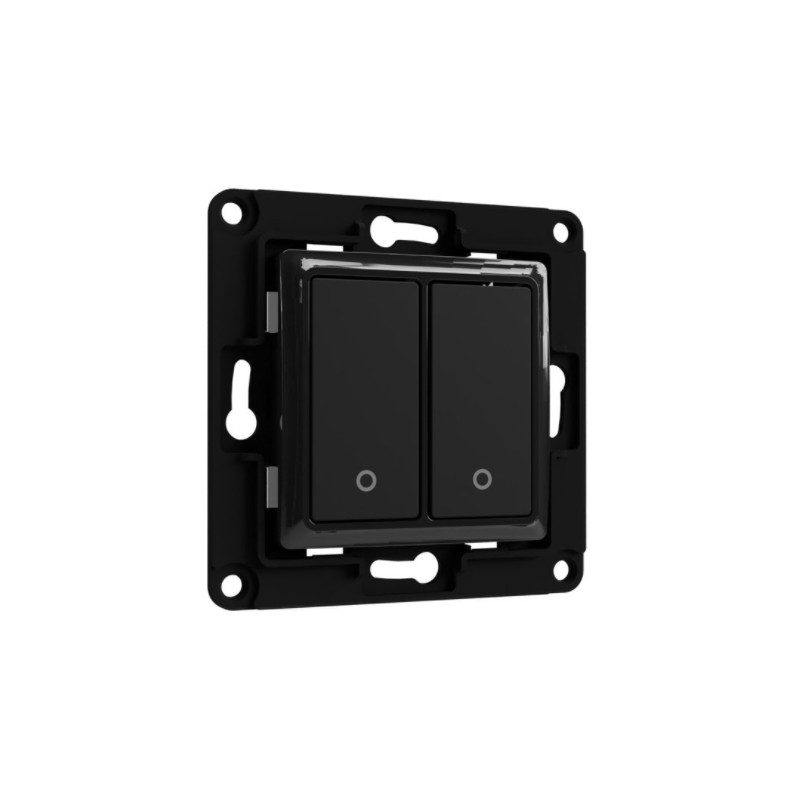 Shelly · Unterputz Zubehör · "Wall Switch 2" · Wandtaster · 2-fach · Schwarz - 206438 - 5