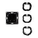 Shelly · Unterputz Zubehör · "Wall Switch 2" · Wandtaster · 2-fach · Schwarz - 206438 - 6