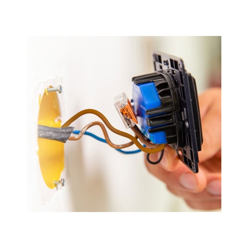 Shelly · Flush-mounted accessories · "Wall Switch 4" · Wall switch · 4-way · Black - 206440 - 6