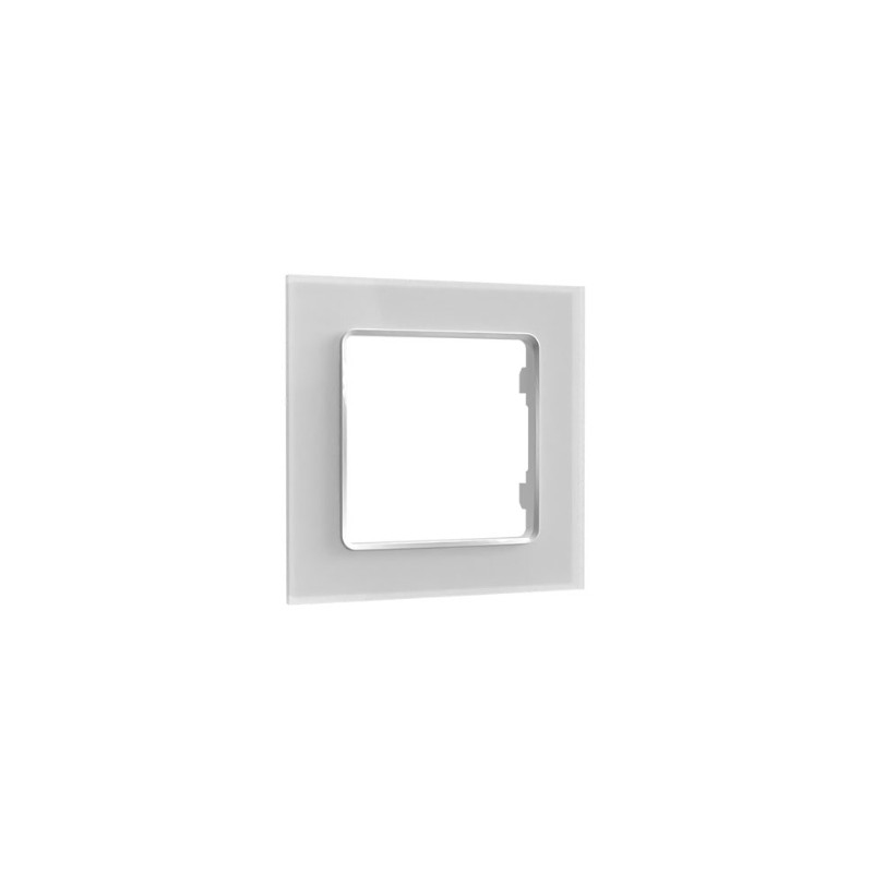 Shelly · Flush-mounted accessories · "Wall Frame 1" · Wall switch frame · 1-way · White - 206478 - 2