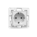 Shelly · Unterputz Zubehör · "Wall Socket EU" · Wandsteckdose · Weiß - 213332 - 2