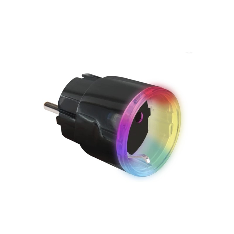 Shelly · Plug & Play · "Plus Plug S" · Adapter plug · 12A · Measuring function · WLAN · BT · Black - 217117 - 2