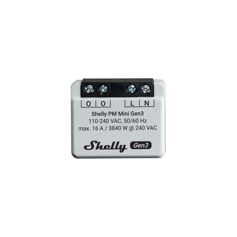 Shelly · Unterputz · "PM Mini Gen. 3" · WLAN · BT - 222761 - 7