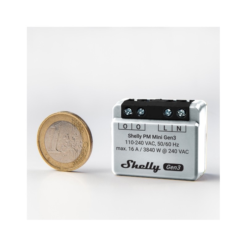 Shelly · Flush-mounted · "Plus PM Mini Gen. 3" · WLAN · BT - 222761 - 8