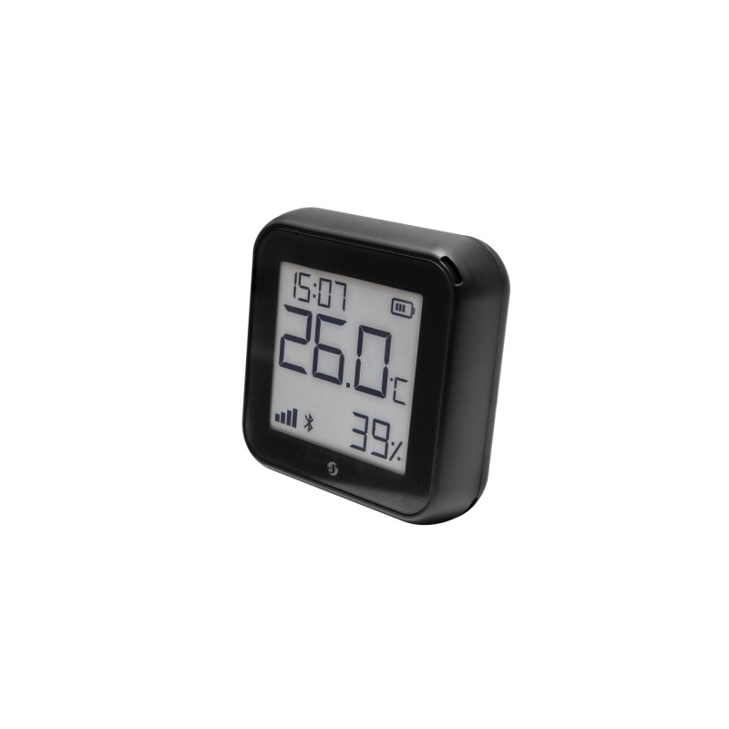 Shelly · Plug & Play · "H&T Gen. 3 Matte Black" · Temperatur- & Feuchtigkeitssensor · WLAN · BT · USB C / Batterie (n.e.) - 2