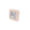 Shelly · Plug & Play · "H&T Gen. 3 Mocha" · Temperatur- & Feuchtigkeitssensor · WLAN · BT · USB C / Batterie (n.e.) - 222765 