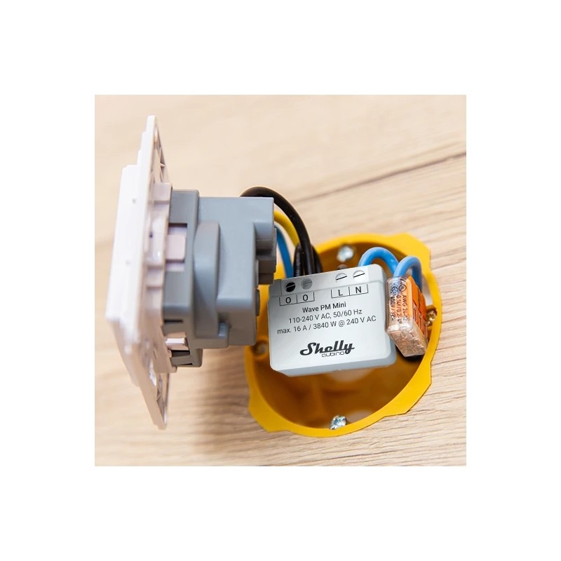 Shelly · Unterputz · "Wave PM Mini" · Relais · max. A · 1 Kanal · Z-Wave - 227562 - 9