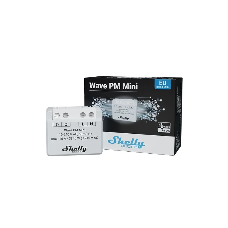 Shelly · Unterputz · "Wave PM Mini" · Relais · max. A · 1 Kanal · Z-Wave - 227562 - 10