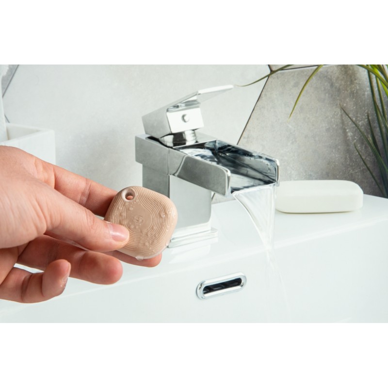 Shelly · Plug & Play · "Blu Button Tough Mocha" · Switch & Dimmer · Bluetooth · Battery · Dark beige - 227570 - 9