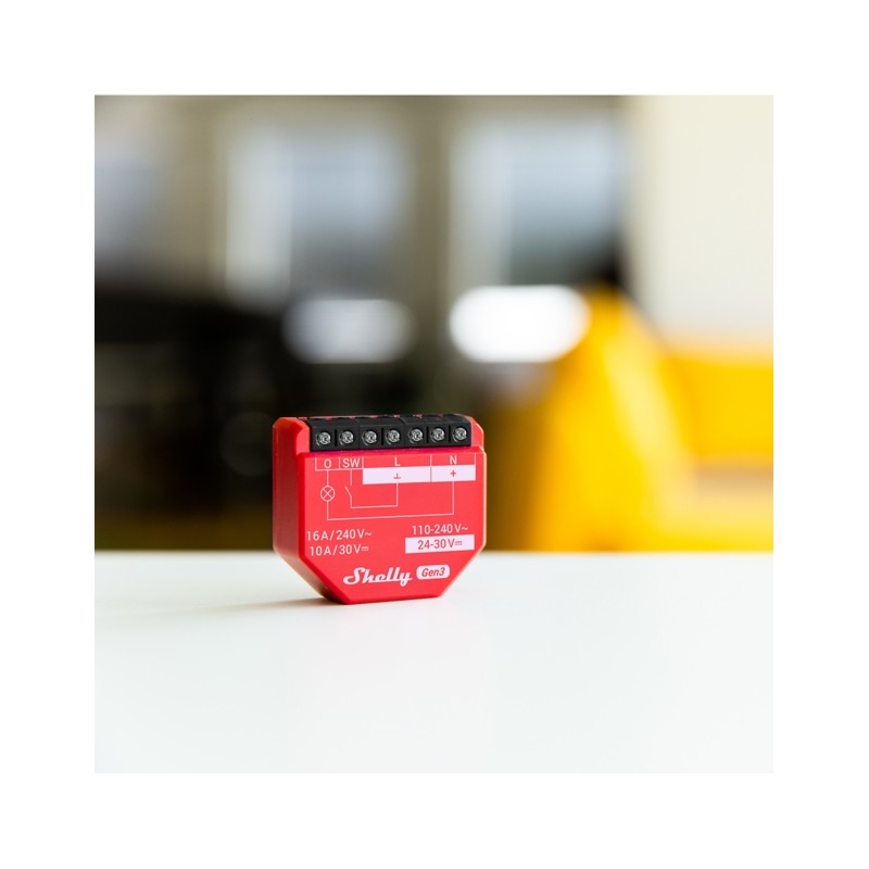 Shelly · Unterputz · "1PM Gen3" · 2er Pack · Relais · max 16A · 1 Kanal · WLAN · BT - 235900 - 8