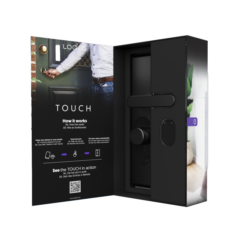 Shelly · "LOQED Touch Smart Lock black" Smart door lock - 240745 - 6