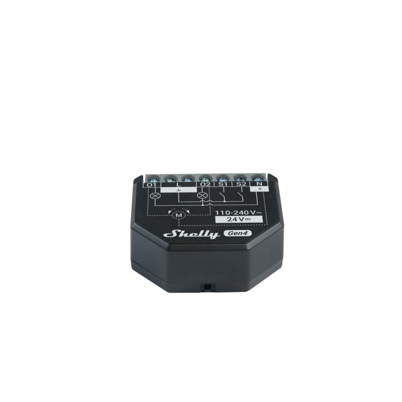 Shelly · Unterputz · "2PM Gen4" · Relais · max 16A · 2 Kanäle · Messfunktion · WLAN · Matter · Zigbee · Bluetooth - 243171 - 