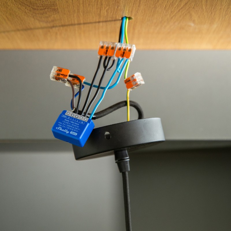 Shelly · Flush-mounted · "1 Mini Gen4" · Relay · max 8A · 1 channel · WLAN · Matter · Zigbee · Bluetooth - 243173 - 8