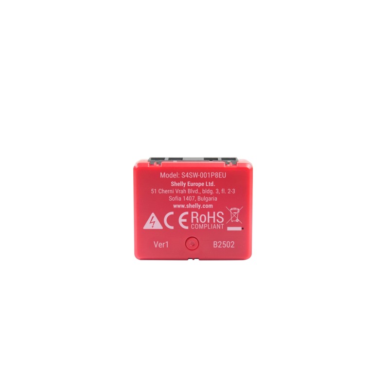 Shelly · Unterputz · "1PM Mini Gen4" · Relais · max 8A · 1 Kanal · Messfunktion · WLAN · Matter · Zigbee · Bluetooth - 243174