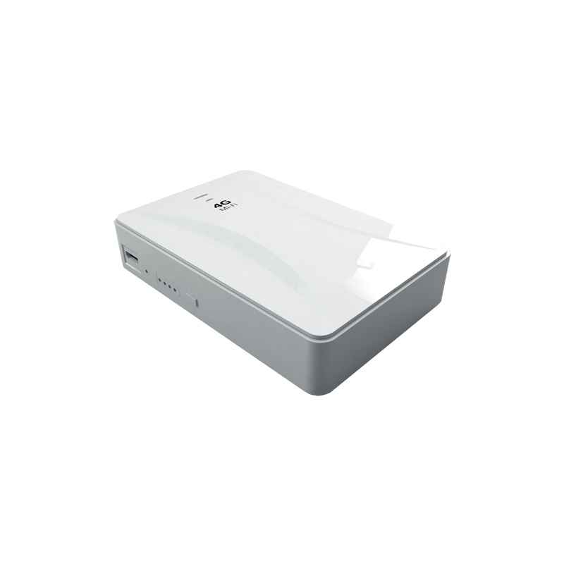Router 4G Laptop - Verbindung RJ45 10/100 oder WiFi 802.11 b/g/n - Bis zu 10 gleichzeitige WiFi-Verbindungen - Kapazität der Po 