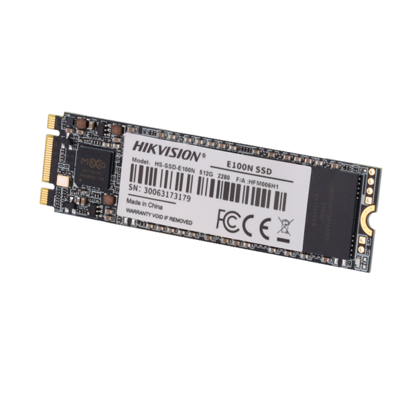 Hikvision SSD-Festplatte - Kapazität 512GB - Schnittstelle M2 SATA III - Schreibgeschwindigkeit bis zu 550 MB/s - Lange Lebensda