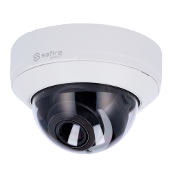 Safire Smart - IP-Dome-Kamera Reihe I1 KI Erweitert - Auflösung 8 Megapixel (3840x2160) - Motorisiertes Objektiv 2.8-12 mm | Mik