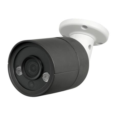 IP Bullet Camera 5 Megapixel - 1/2.5" 5 Mpx CMOS - Compression H.265 / H.264 - Lens 3.6 mm - Array IR range 30 m - IP66