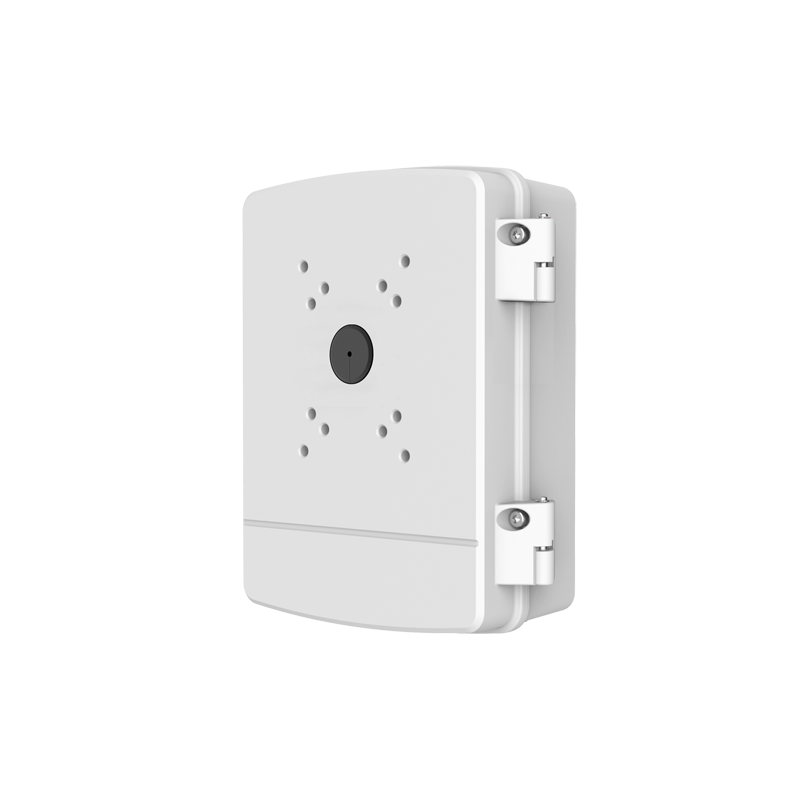 Anschlussbox - Für motorisierte Domekameras - Geeignet für den Außenbereich - Decken- oder Wandinstallation - Weiße Farbe - Kabe