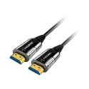 HDMI-Glasfaserkabel - HDMI Typ A Stecker - Unterstützt 4K@60 Hz - 100 m - Kabel ist nicht umkehrbar - Farbe schwarz HDMI-OPTICAL