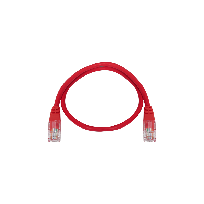 UTP Safire Kabel - Ethernet - Verbinder RJ45 - Kategorie 5E - 0.3 m - Rote Farbe UTP1-03R SAFIRE 1 - Artmar Electronic & Securit