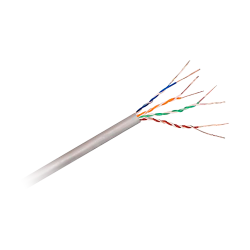 UTP Safire cable - Category 5E - Roll of 305 meters - OFC conductor, purity 99.9% copper - Diameter 5.5 mm - Gray color UT