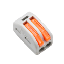 Safire - Conector de Cable - 1 Entrada y 1 Salida - Calibre del cable 28 ~ 12AWG - Sección 0.08 m²~ 4 mm² - 10 unidades CON-FAST