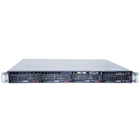 Hanwha Techwin IP-Cam Zbh. WAVE & SSM Recording Server 1U-4BAY-SERVER-24TB-RAW - 228164 - 1